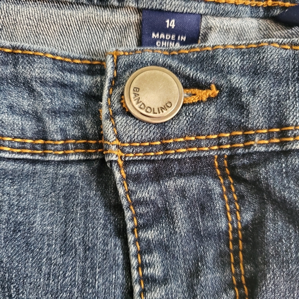 BANDALINO lisbeth Navy Embroidered Jeans - Picture 10 of 12